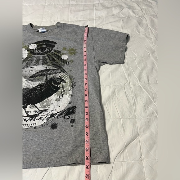 Poison The Well band t-shirt- light heather gray- size L - Picture 10 of 10